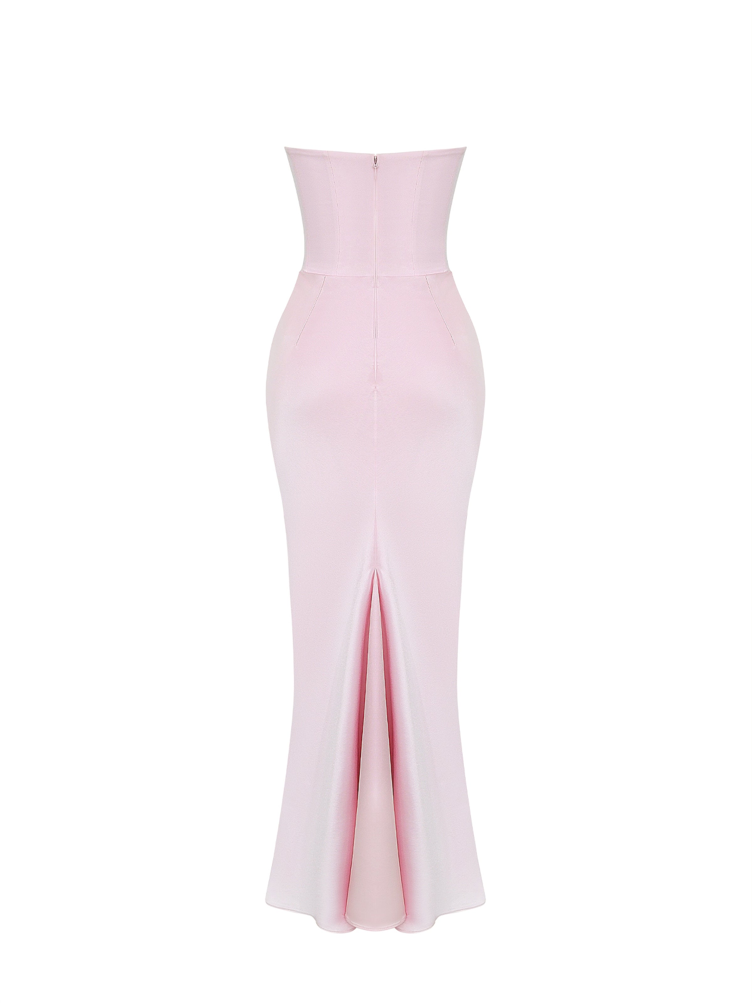 Vaelora maxi dress smoke
