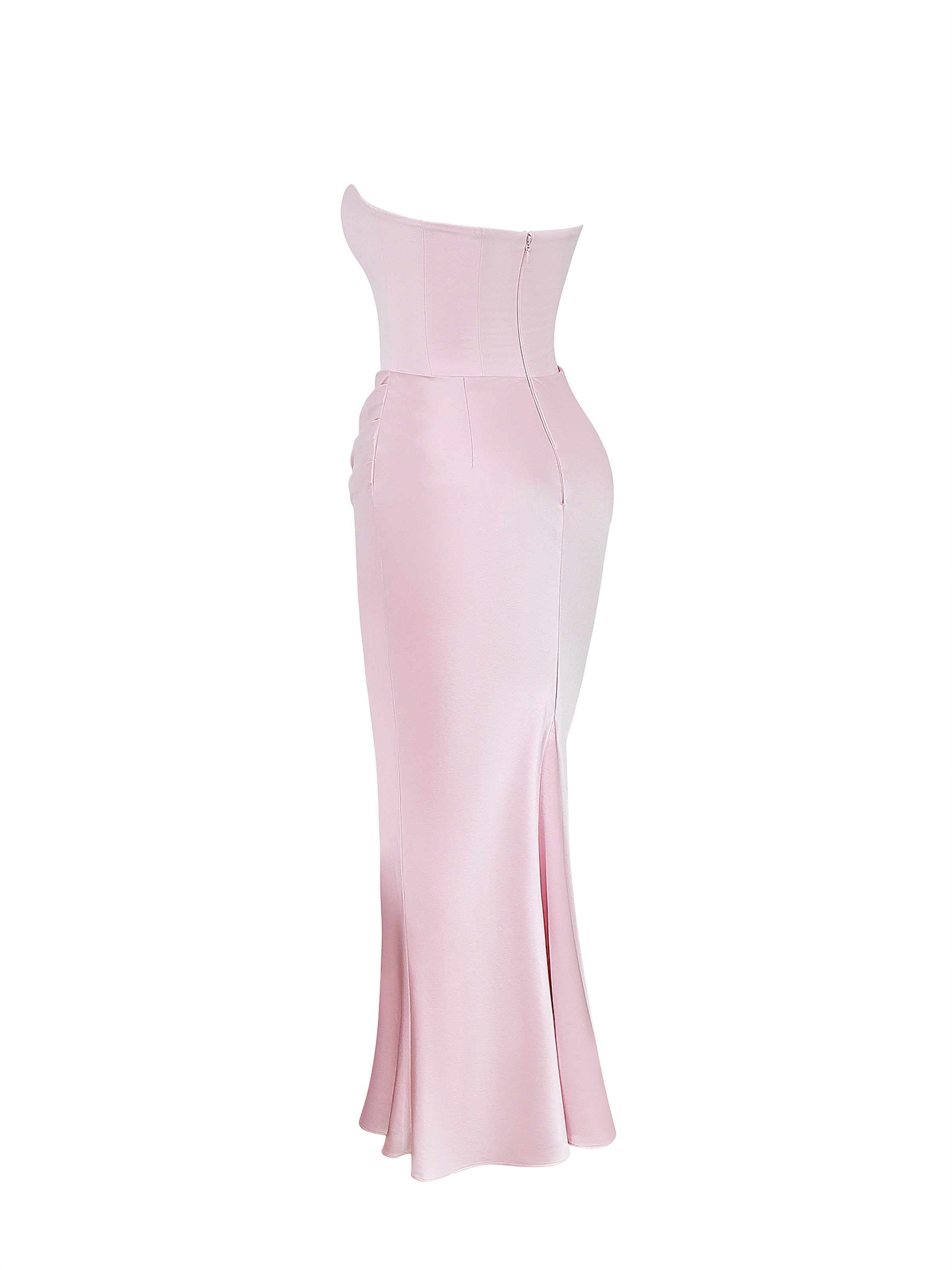 Vaelora maxi dress smoke