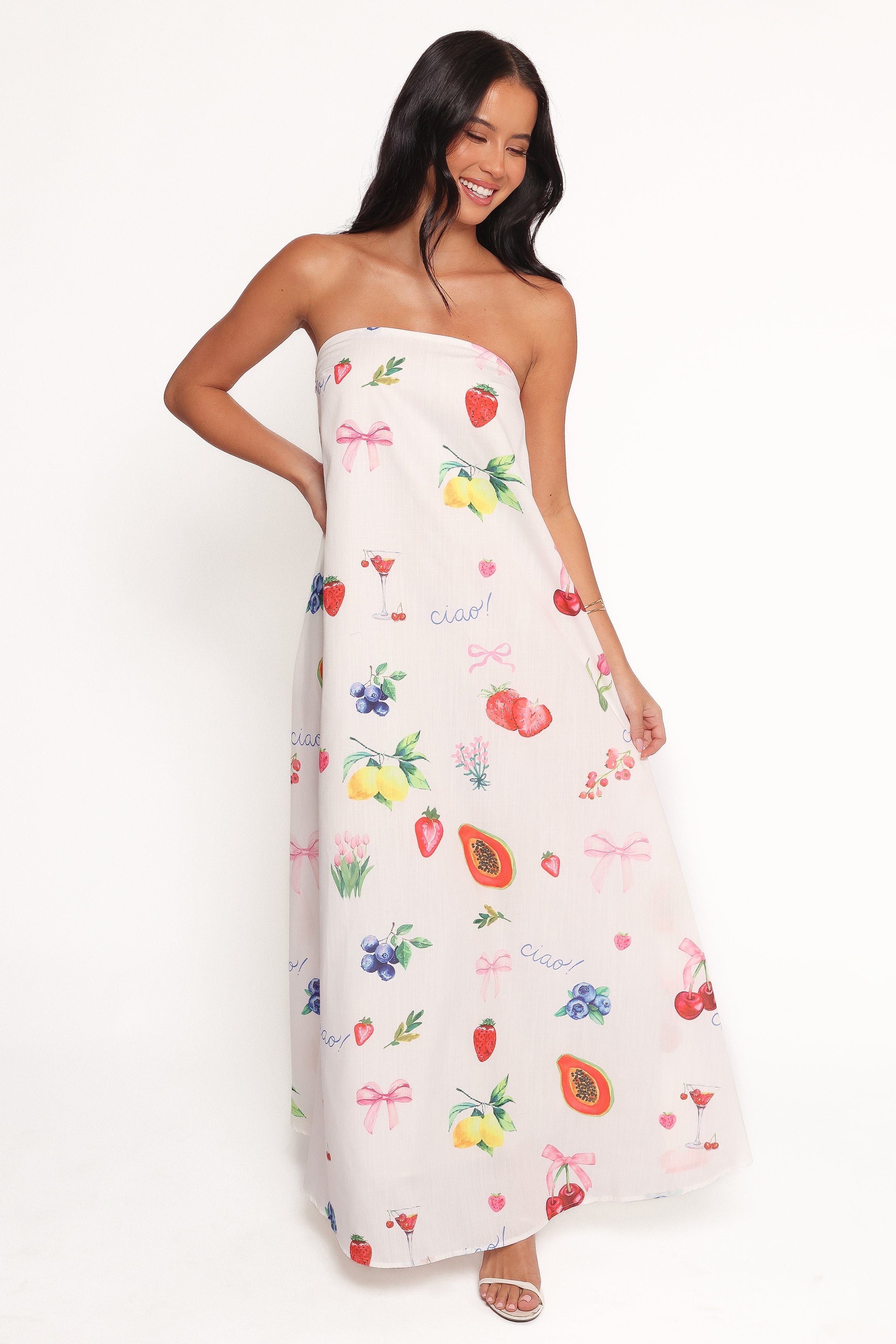 Averielle strapless maxi dress