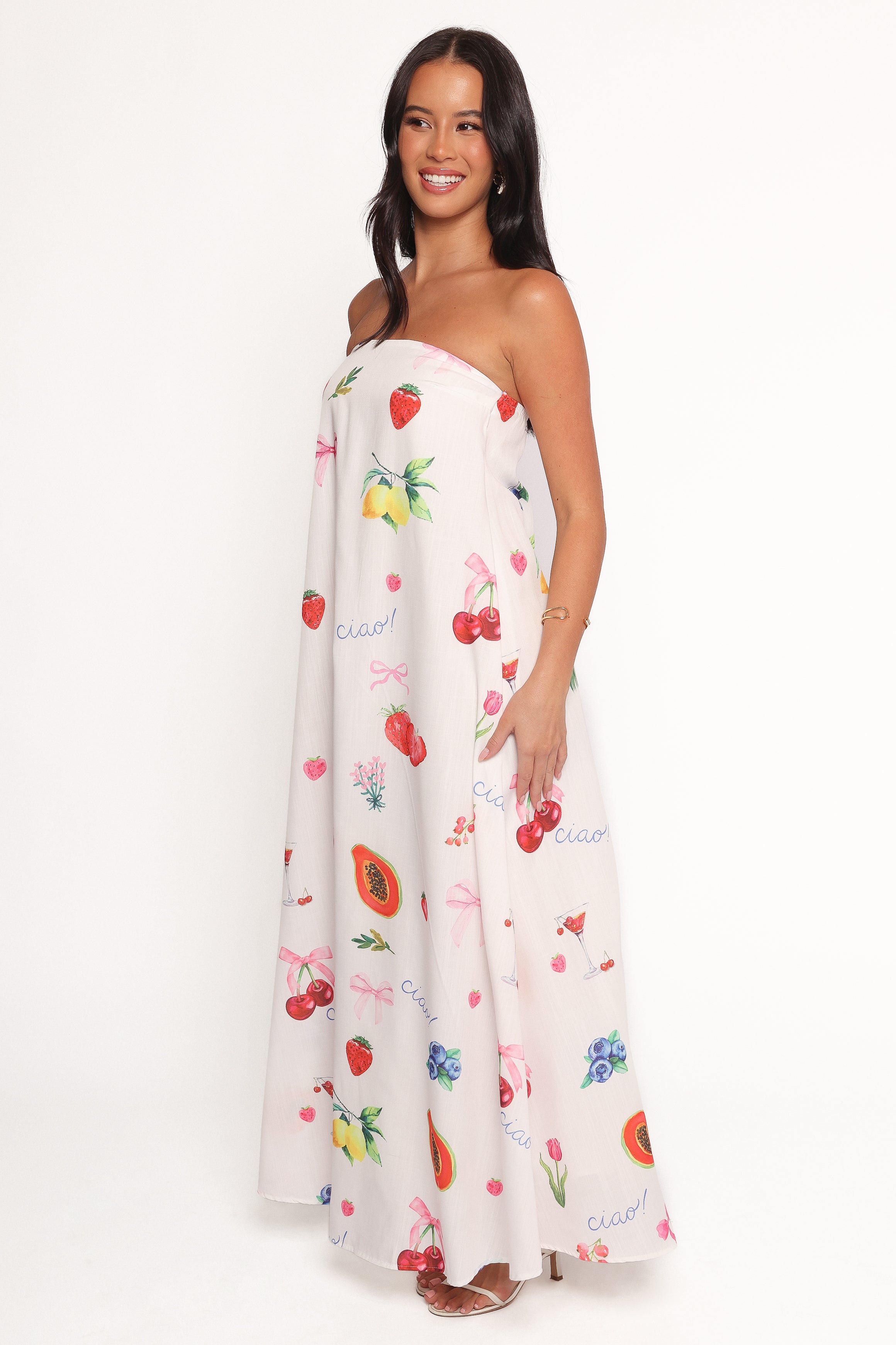 Averielle strapless maxi dress