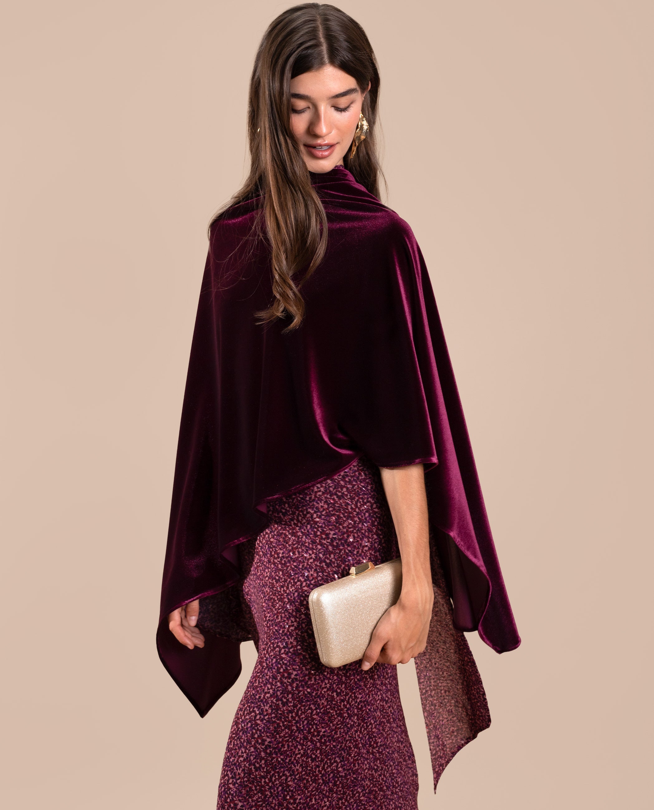 Aelindra Velvet cape