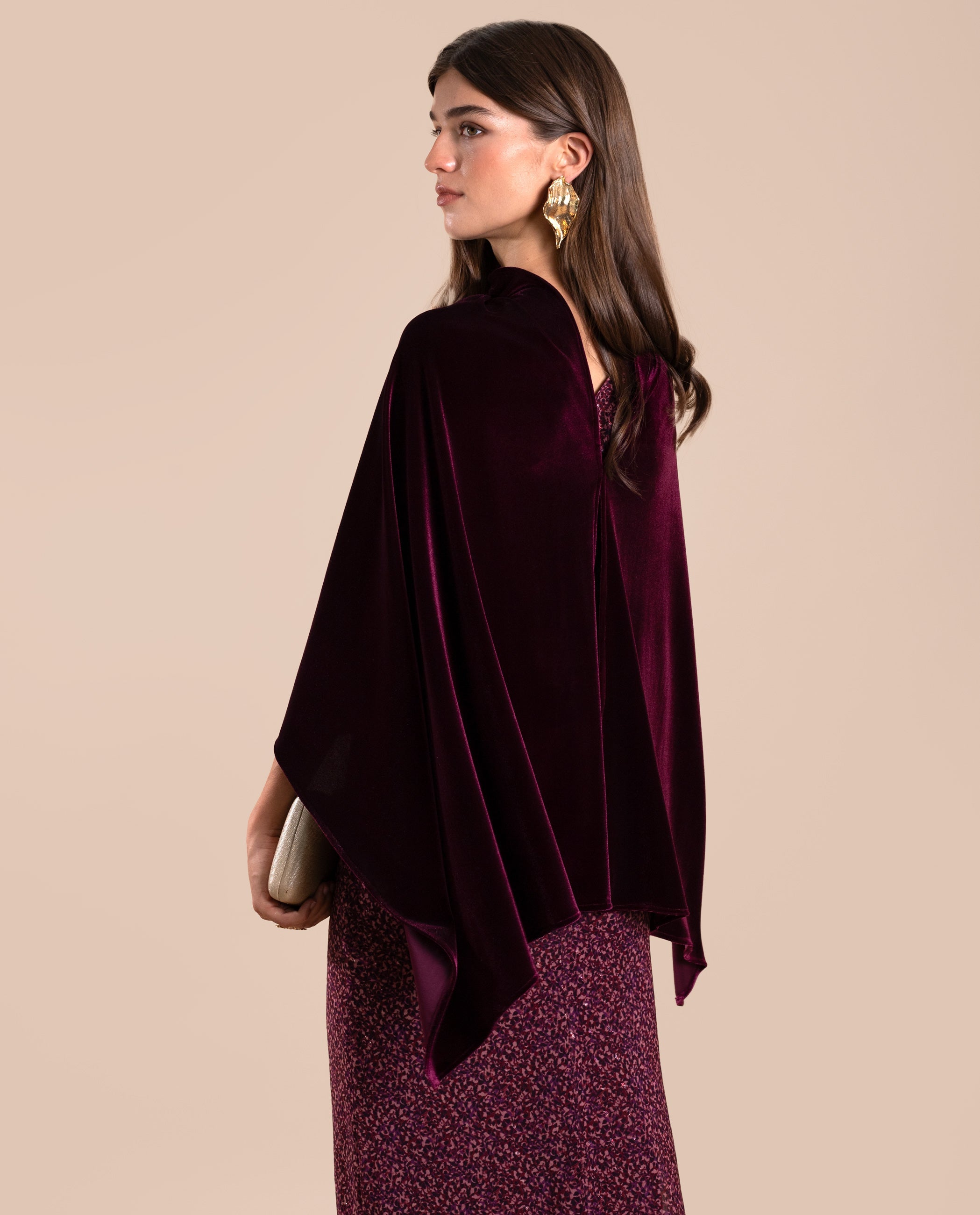 Aelindra Velvet cape