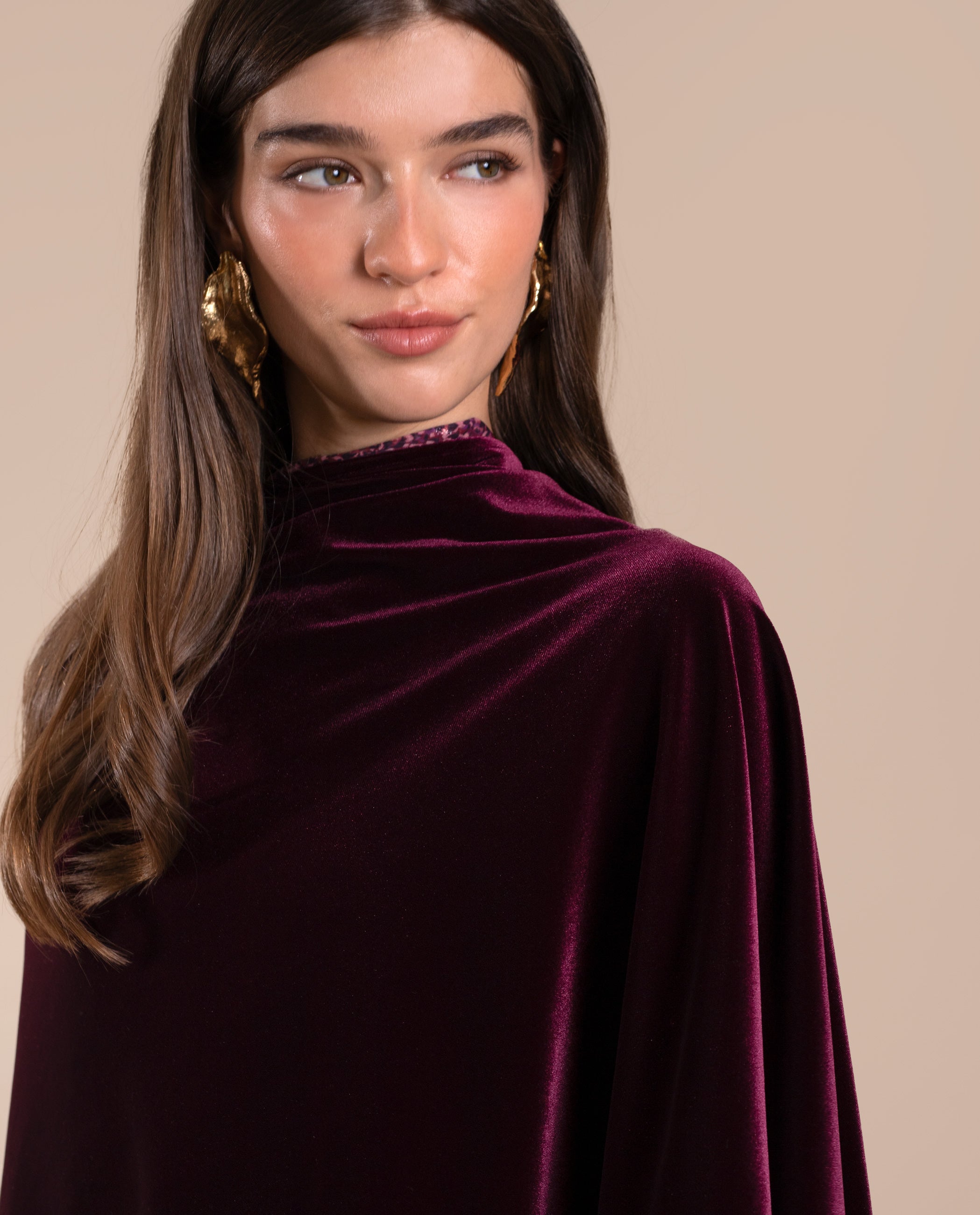 Aelindra Velvet cape